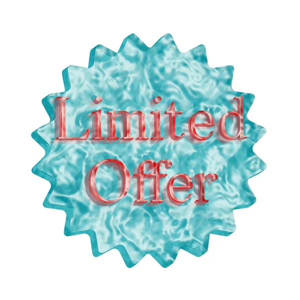 stock image Button Icon: Limited Offer