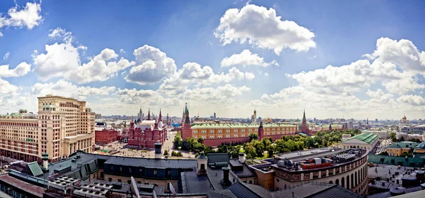 Κρεμλίνο εναέρια άποψη — Φωτογραφία Αρχείου