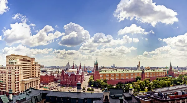 Vista aérea del Kremlin — Foto de Stock