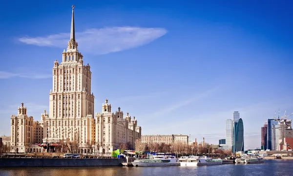 Moskauer Stadtpanopama — Stockfoto