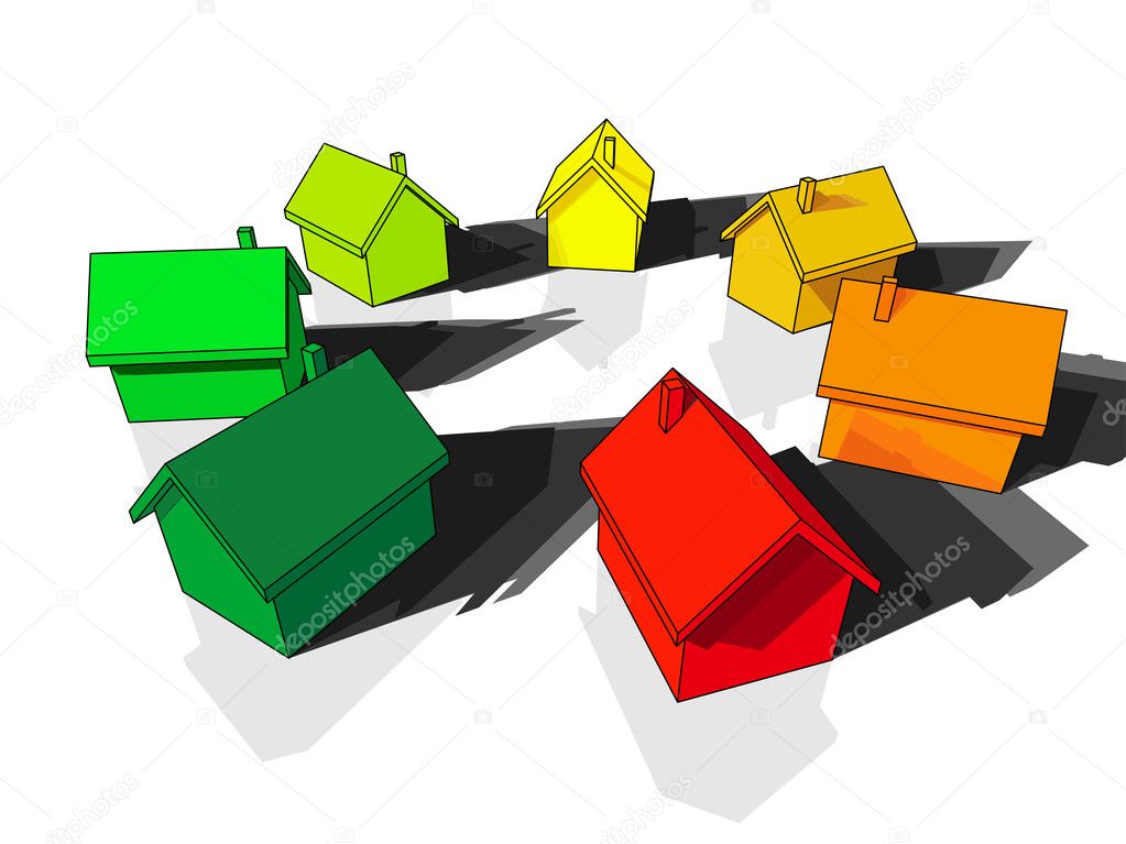 Seven houses