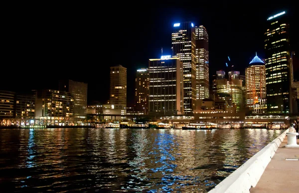 悉尼天际线 — 图库照片