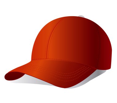 Vector baseball cap clipart