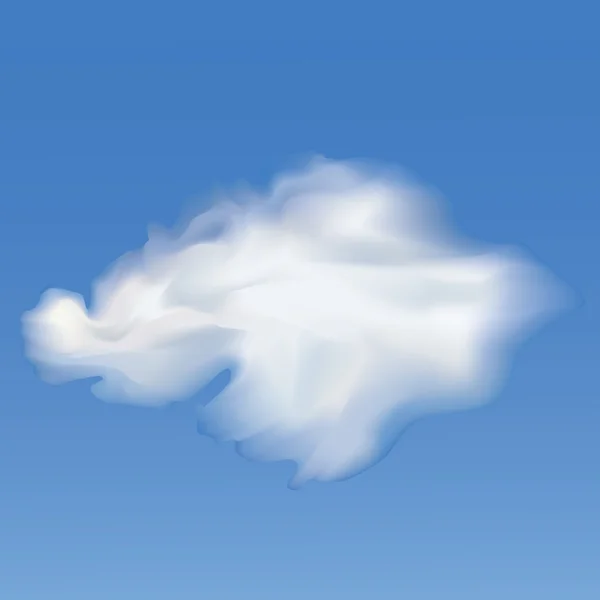 Céu e nuvens. Ilustração vetorial —  Vetores de Stock