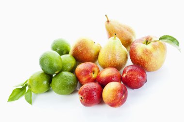 Several fruits clipart