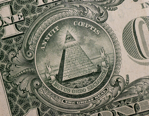 Symbol On One Dollar