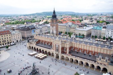 Krakow Market Square clipart