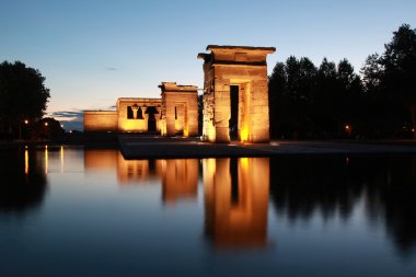 Madrid 'deki Templo de Debod