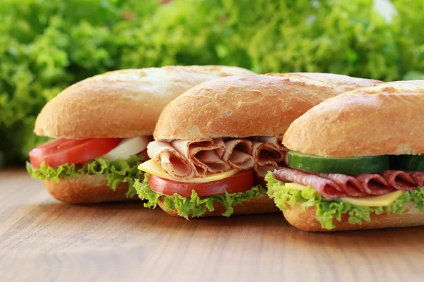 Sandwiches Stockbild