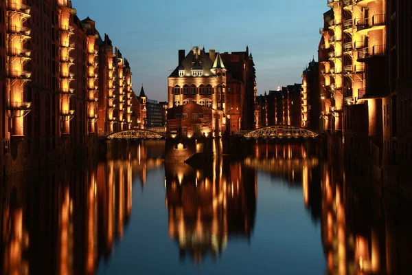 Hamburg depo bölgesi — Stok fotoğraf