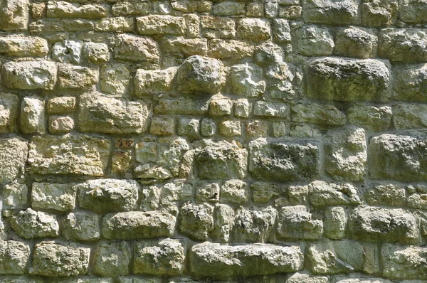 Parede de pedra calcária antiga — Fotografia de Stock
