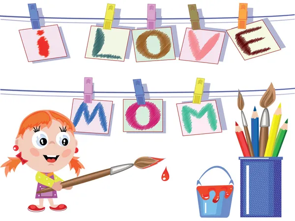 Mothers day — Stock Vector