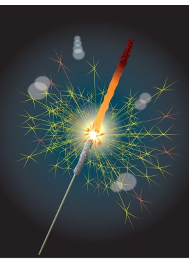 Sparkler clipart