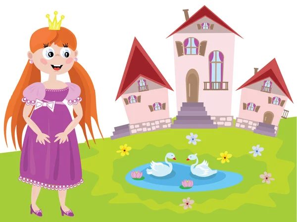 童话或公主 — 图库矢量图片