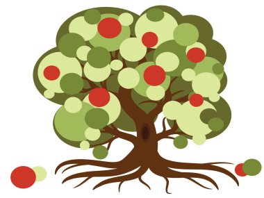 Apple tree clipart