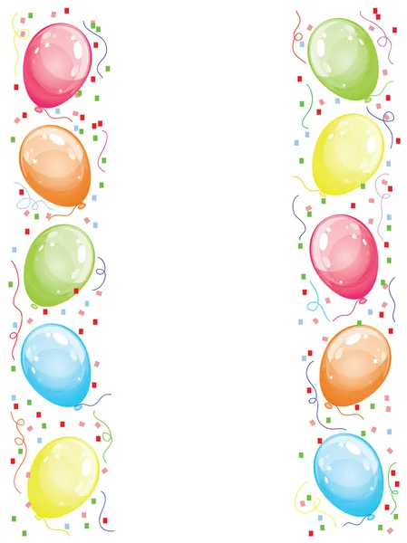 Balonlu çerçeve — Stok Vektör