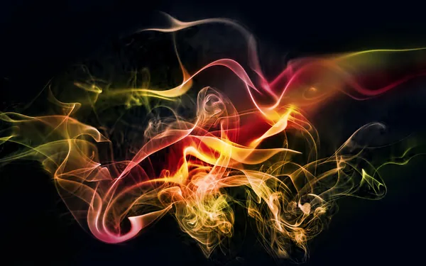 Colourful smoke — Stock Photo, Image
