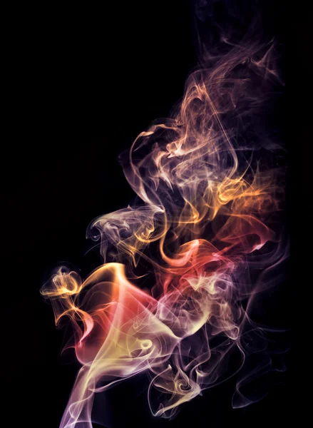 カラフルな煙 — ストック写真