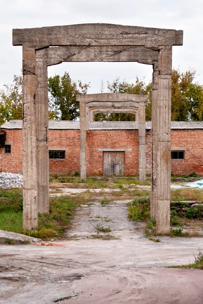 Заброшенное здание — стоковое фото