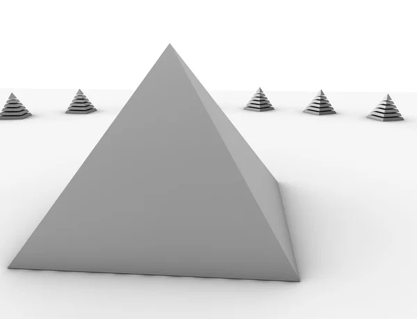 Pyramider — Stockfoto