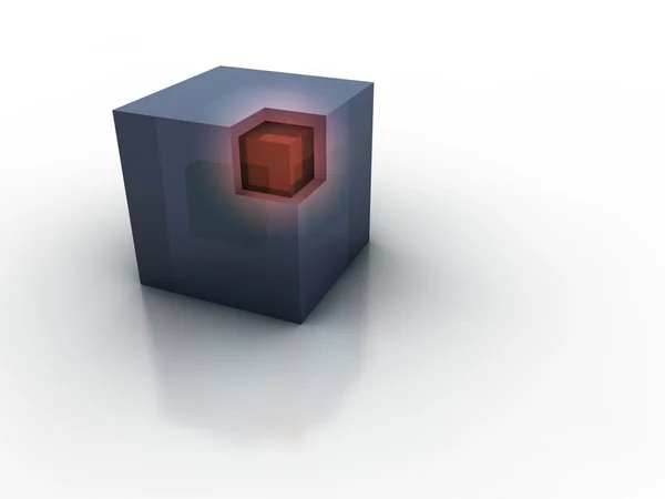Abstract cube — Stock Photo, Image