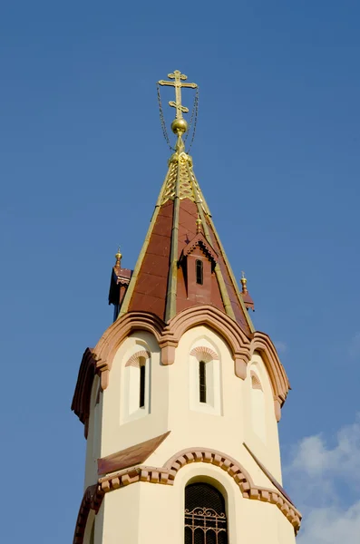 Turm der St.-Nikolaus-Kirche. — Stockfoto
