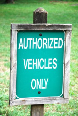 Authorized sign clipart