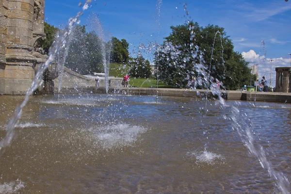 Fontaine de Szczecin WaXoy Chrobrego 2 — Photo