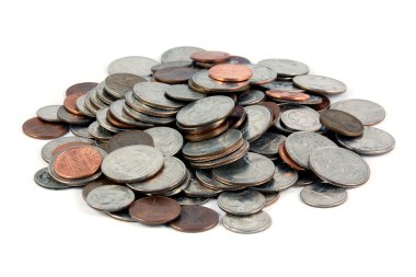 Pile of coins clipart