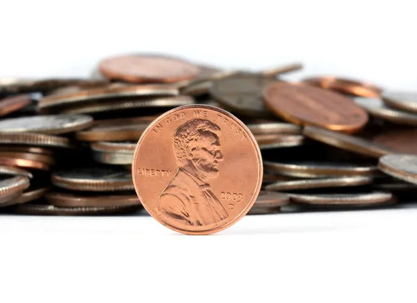 Penny saved is a penny earned — Stock Photo, Image