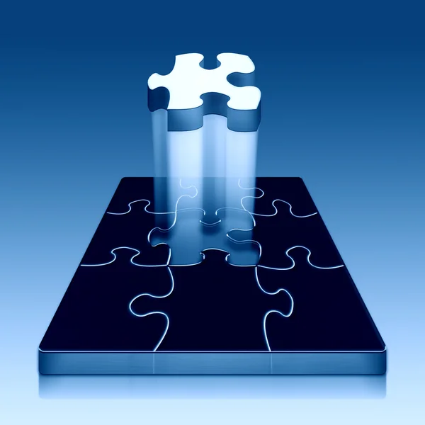 Puzzle piece — Stock Photo, Image
