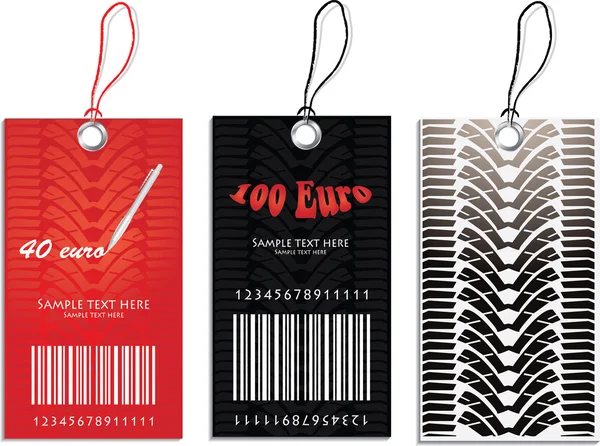 Set of Price tags — Stock Vector