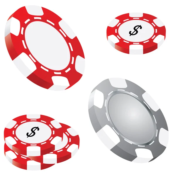 Poker sorte - 3D — Vetor de Stock