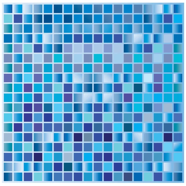 Абстрактный квадратный пиксельный мозаичный фон — стоковый вектор