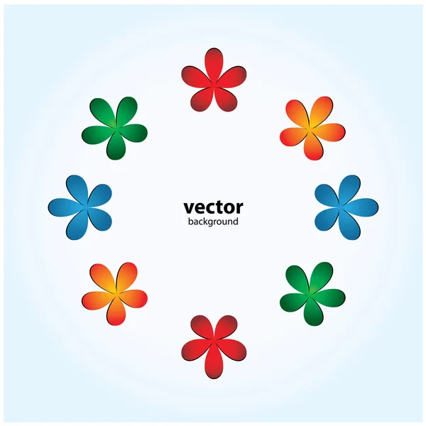 Fondo colorido abstracto — Vector de stock