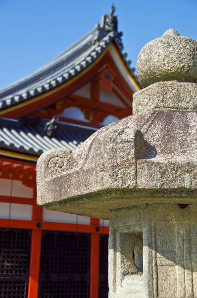 Japanse tempel lantaarn — Stockfoto