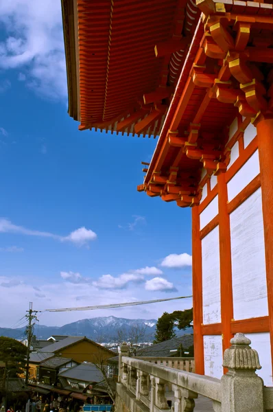 Japanese temple wall — Stock Photo, Image