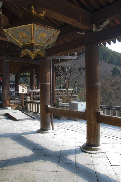 Lâmpada do templo japonês — Fotografia de Stock