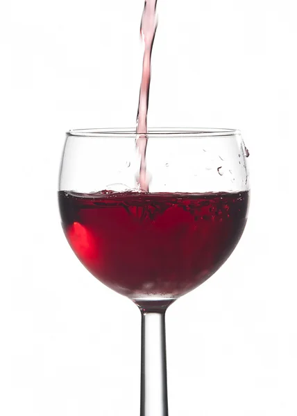 Wein einschenken. — Stockfoto