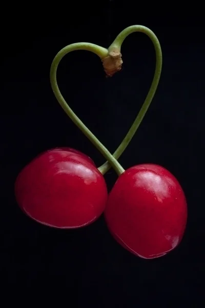 Cherry love — Stock Photo, Image