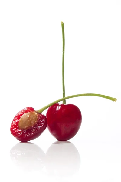 Cherry a půl — Stock fotografie