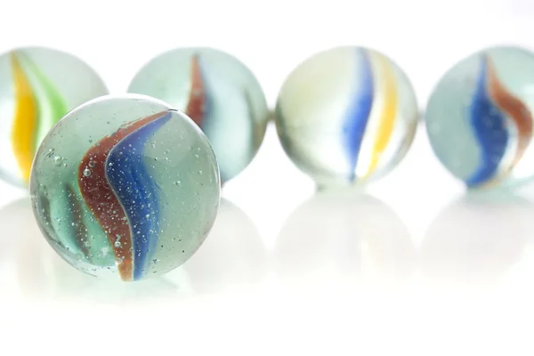 stock image Glass marbles