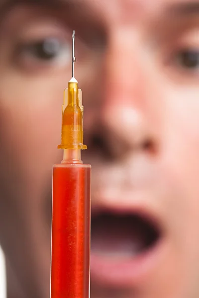 stock image Fear Or Phobia Of Injections