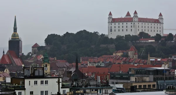 Bratislava panoramik görünüm — Stok fotoğraf