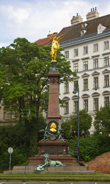 Johann 安德烈亚斯 · 冯 · liebenberg 雕像 — 图库照片
