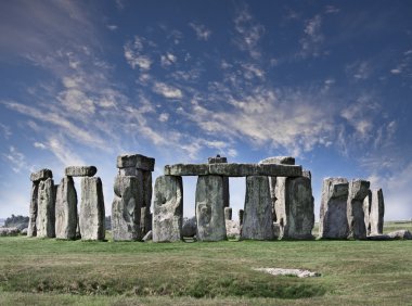 Mysterious Stonehenge in UK clipart