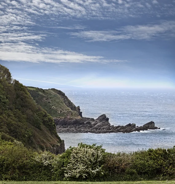 Coast of Atlantic Ocean in England — Stock Photo, Image