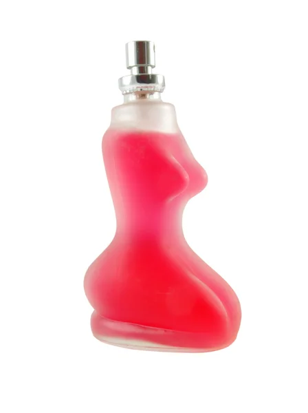 Röd parfym — Stockfoto