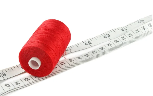 Threads with meter — Stock Photo, Image