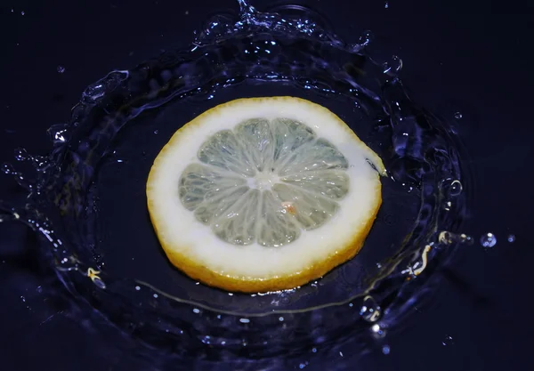 stock image Lemon and water